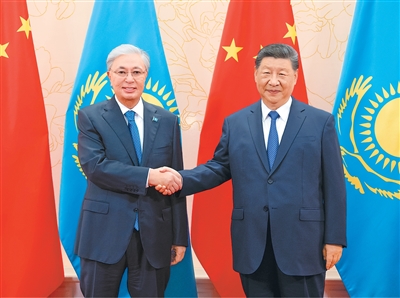 金八号配资 习近平会见哈萨克斯坦总统托卡耶夫