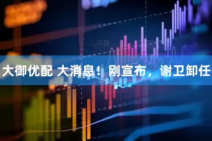 大御优配 大消息！刚宣布，谢卫卸任